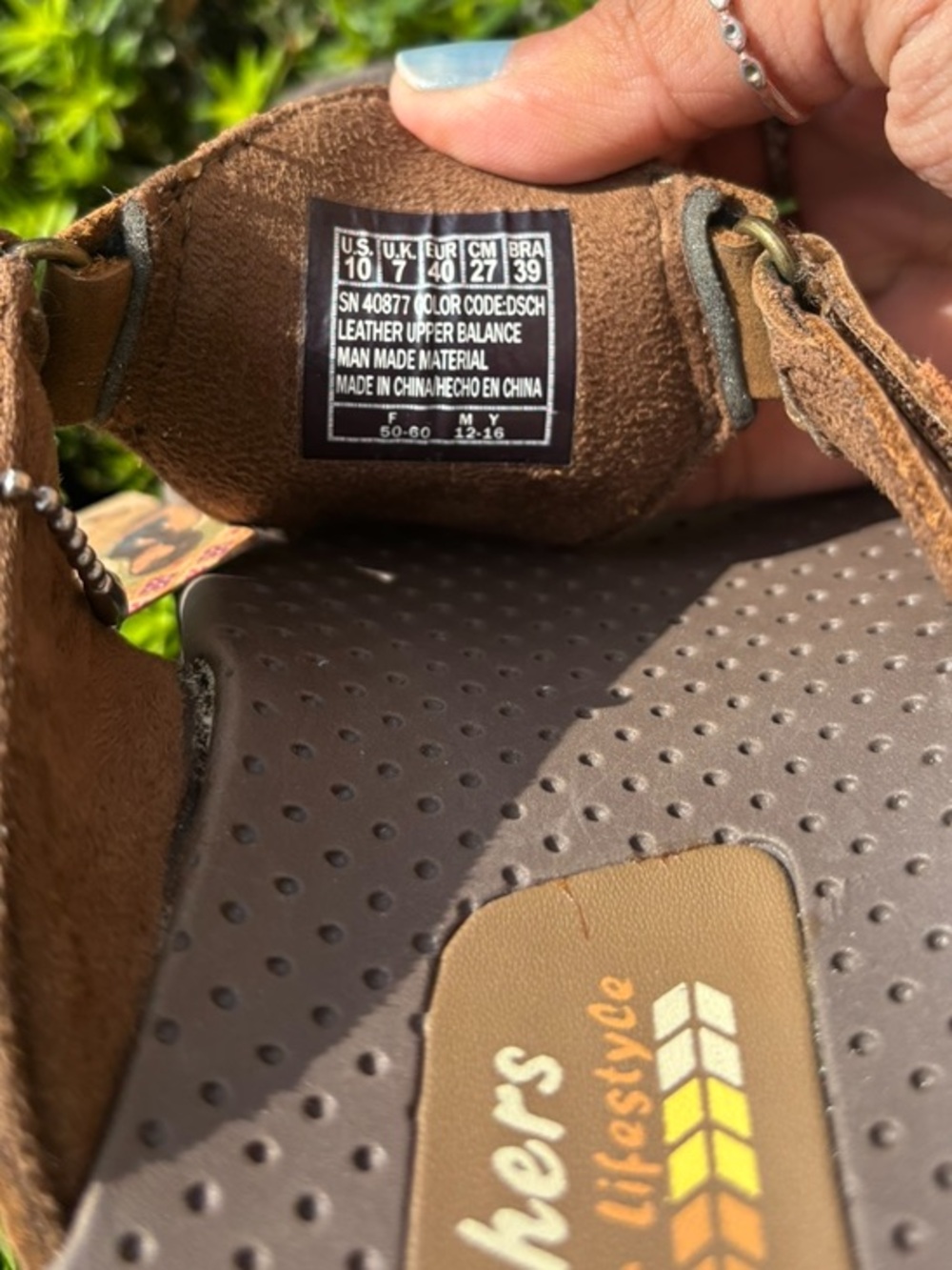 Skechers Reggae Brown Leather Toe Loop Sandals Women Comfort Outdoor Casual
NWT - Picture 11 of 11